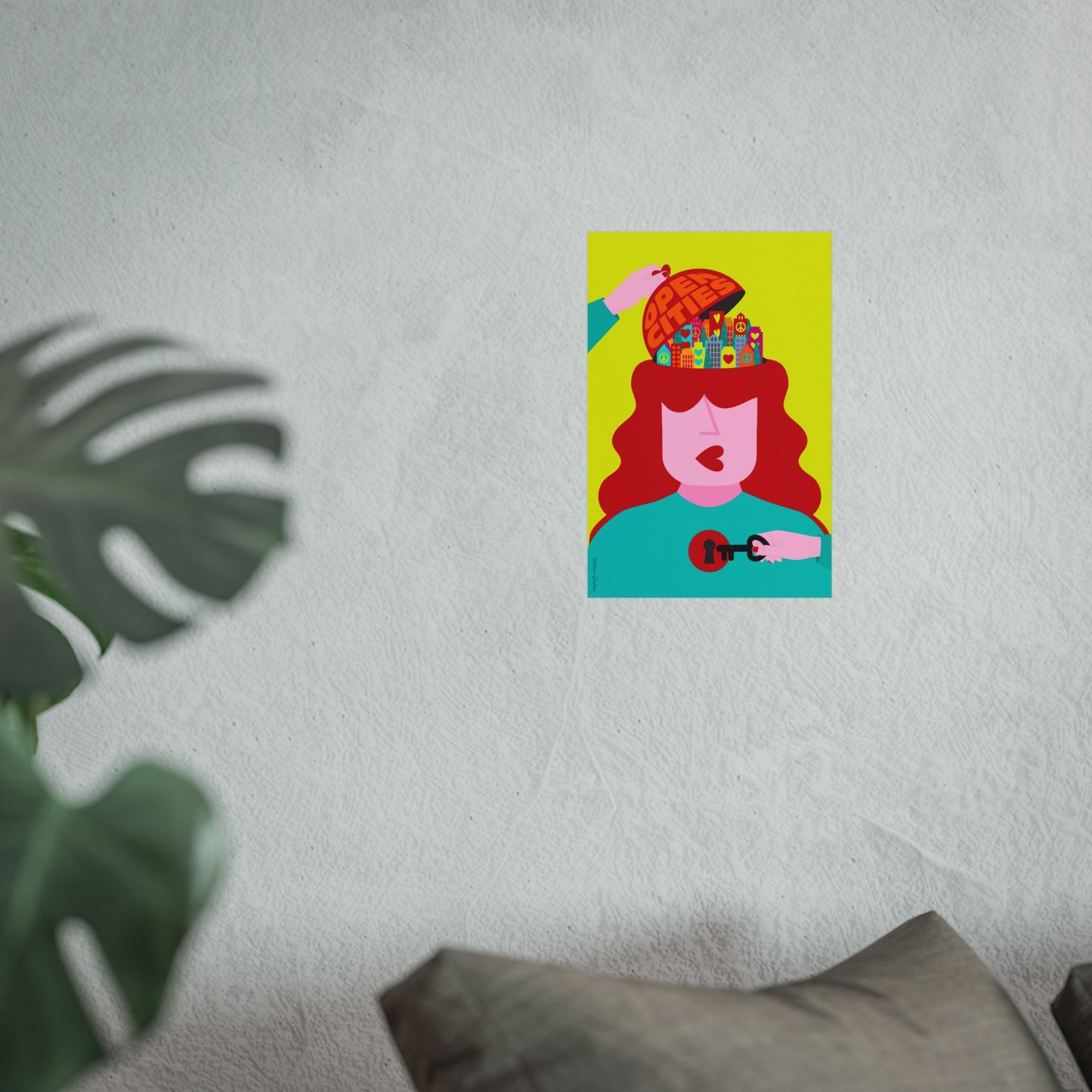 Giclée Fine Art Print - Offene Städte