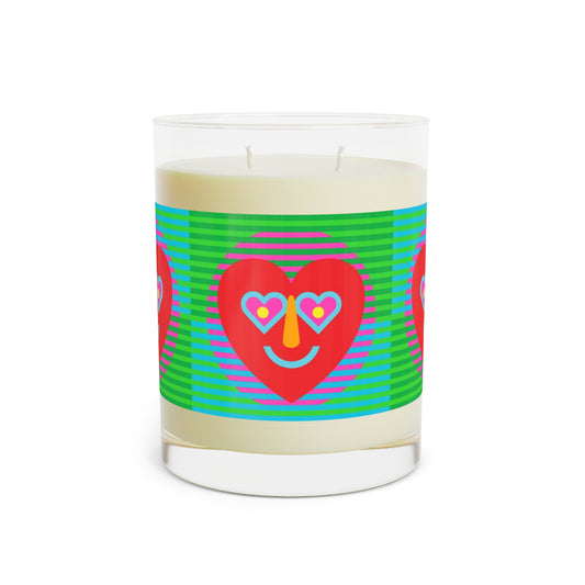 Duftkerze - Volles Glas, 11oz Geschenkherz