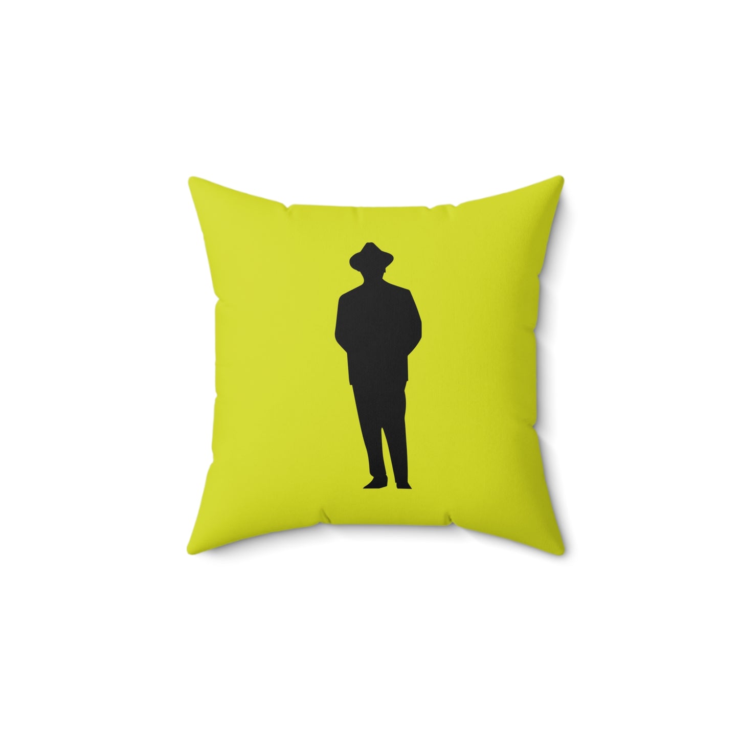 Faux Suede Square Pillow José Gregorio Hernández Poster - Winner in United Design Messages to Humanity