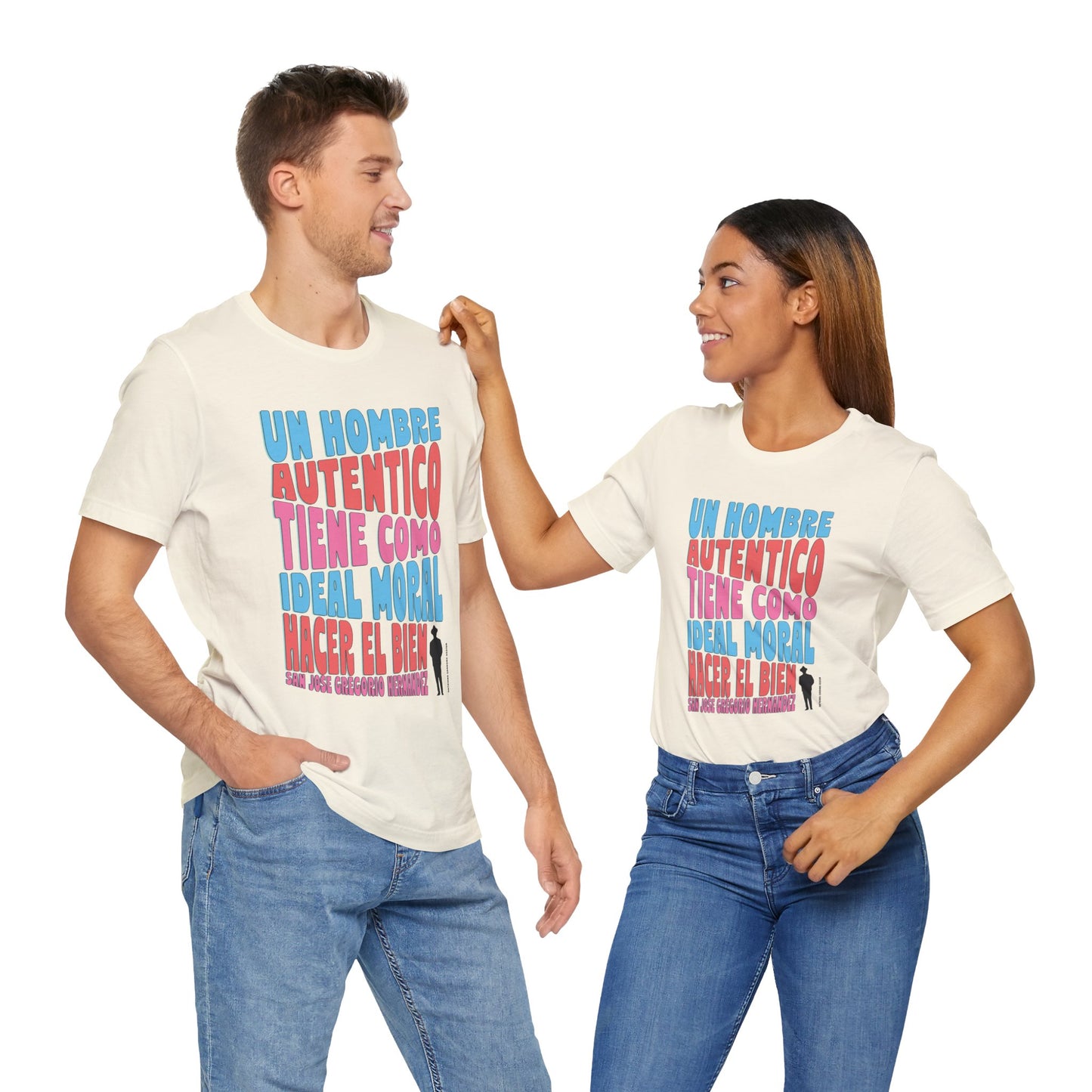 Unisex Tee - Design San José Gregorio Hernández Poster - Winner in United Design Messages to Humanity