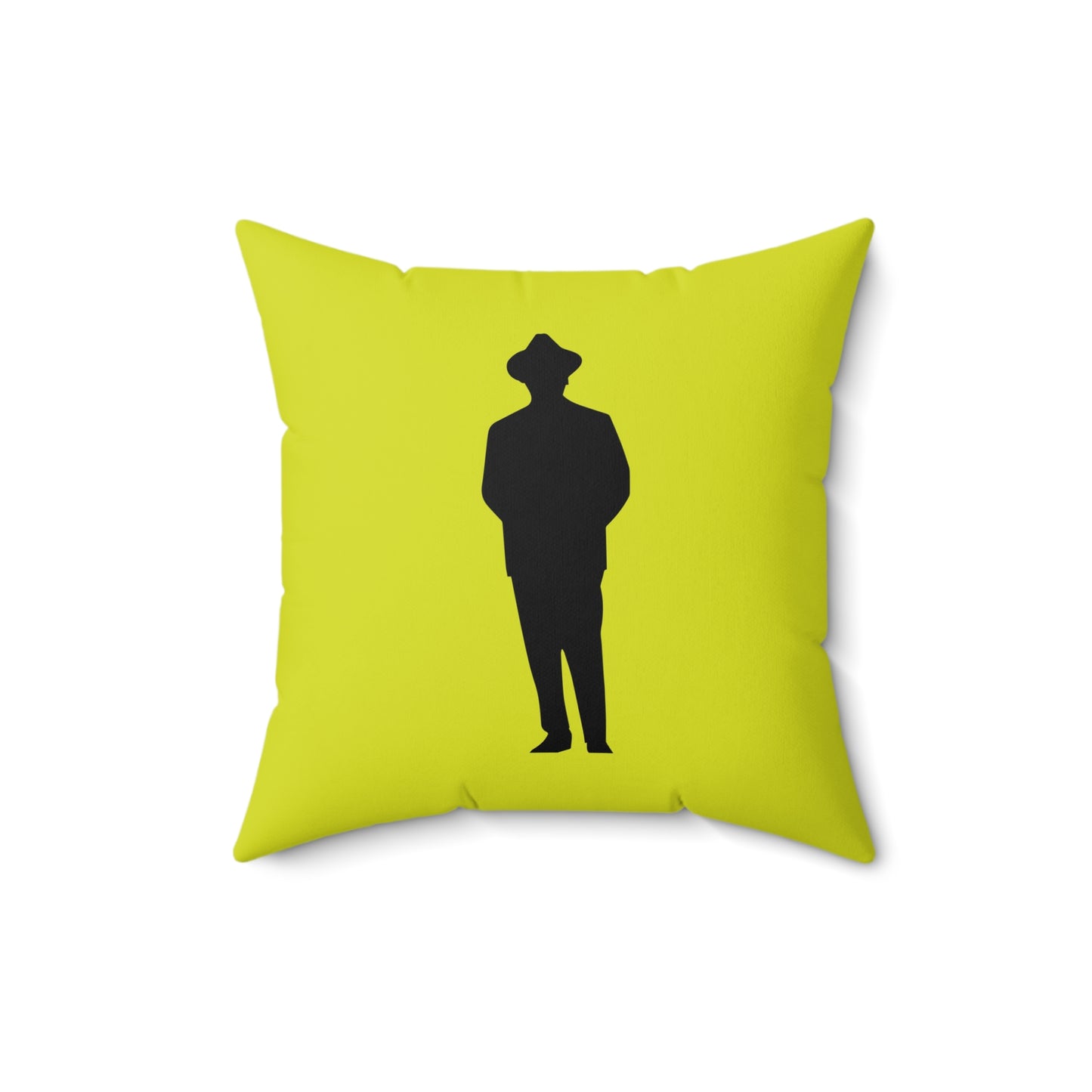 Faux Suede Square Pillow José Gregorio Hernández Poster - Winner in United Design Messages to Humanity