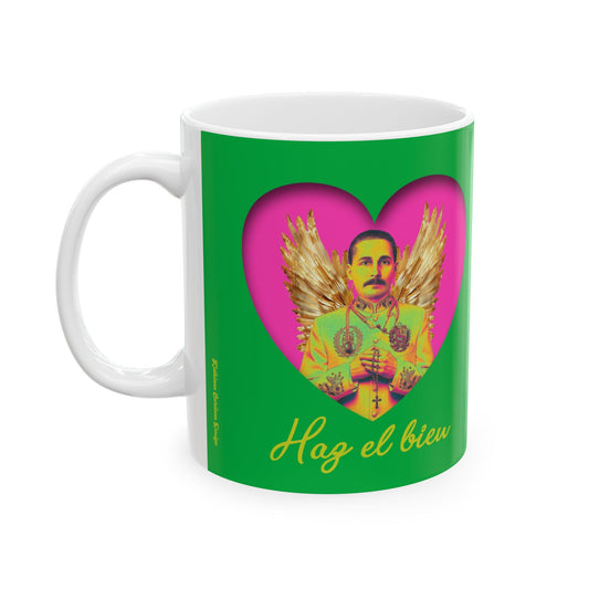 Keramiktasse, (11oz, 15oz) San José Gregorio Hernández Pop 1