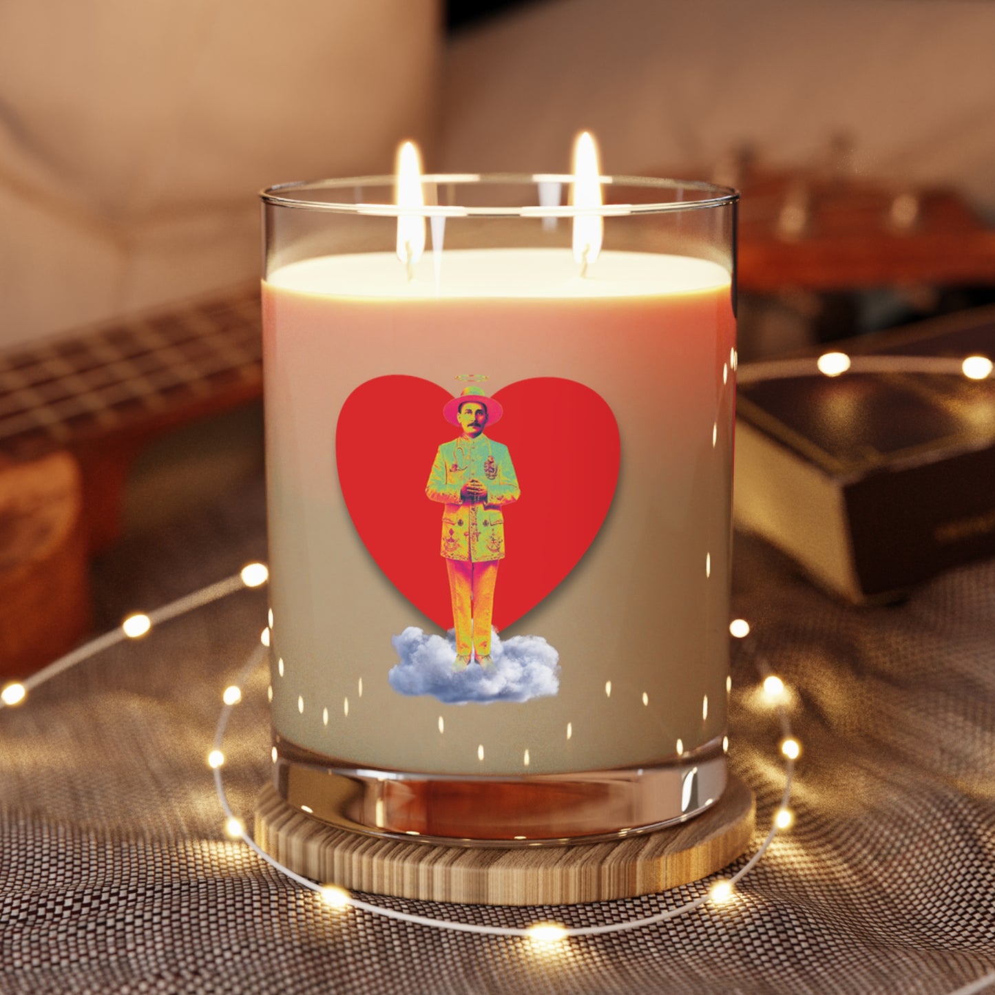 Scented Candle - Full Glass, 11oz - San José Gregorio Hernández Pop 2