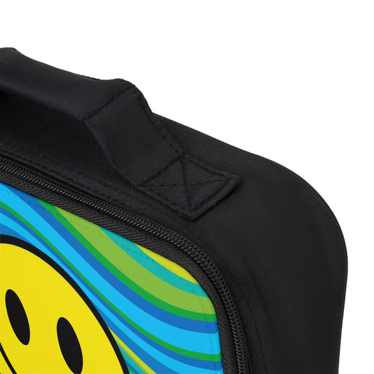 Lunchtasche Blaues Happy Face