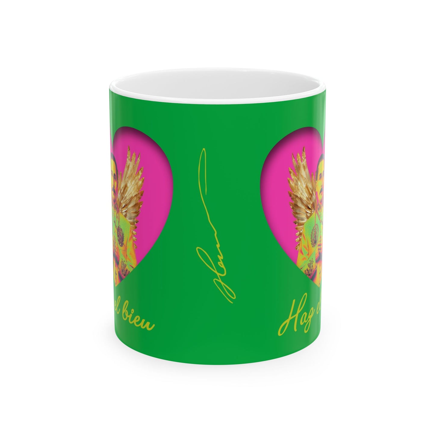 Ceramic Mug, (11oz, 15oz) San José Gregorio Hernández Pop 1