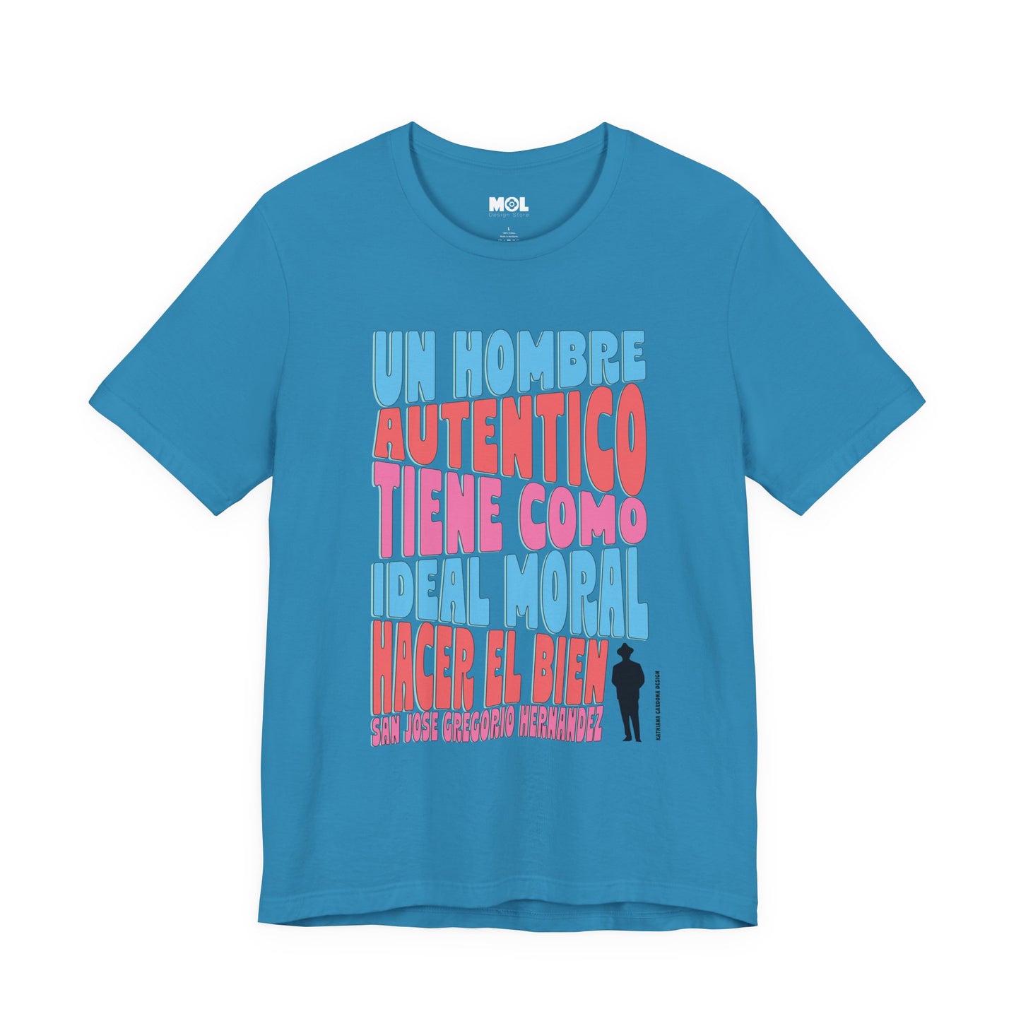 Unisex Tee - Design San José Gregorio Hernández Poster - Winner in United Design Messages to Humanity