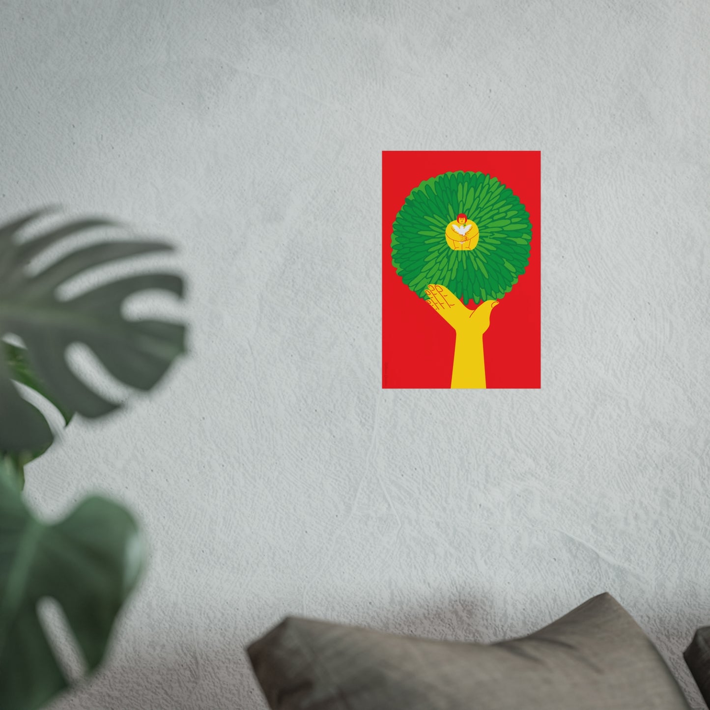 Giclée Fine Art Print - Tree & Me - Plant a Tree for Childrens War