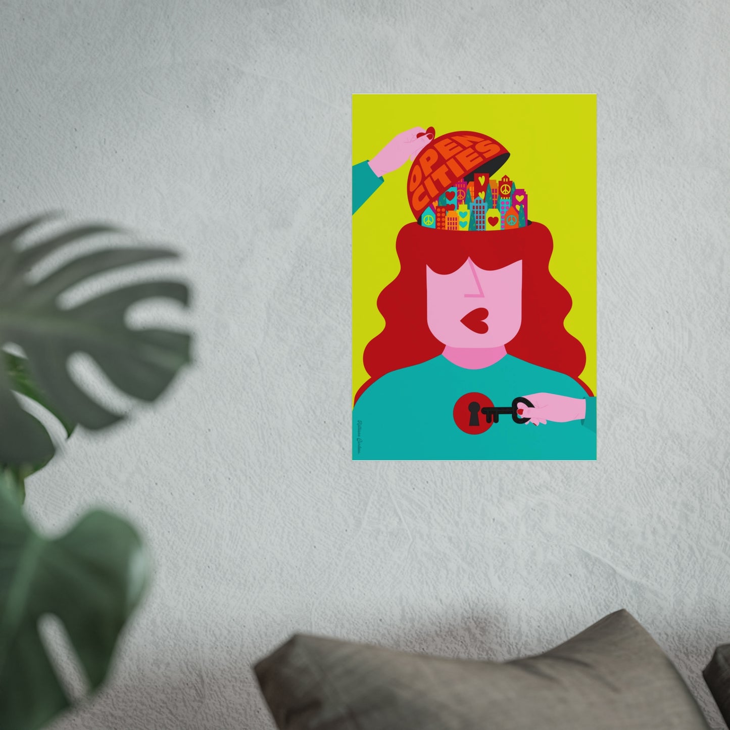 Giclée Fine Art Print - Offene Städte