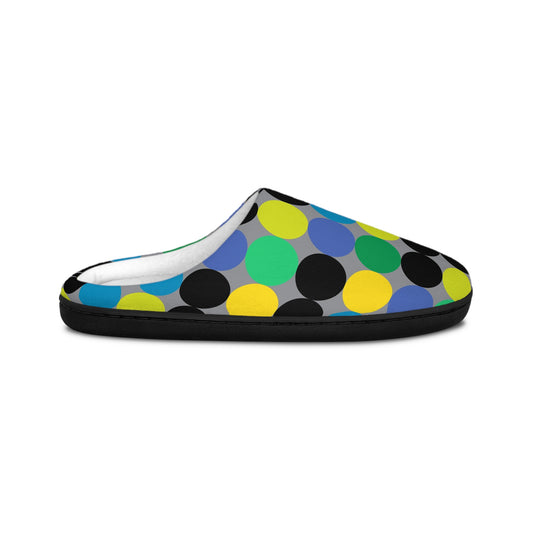 Herren Hausschuhe - Bunte Punkte