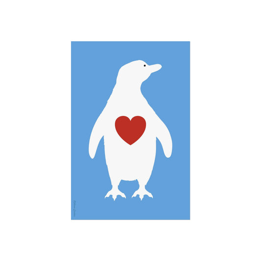 Giclée Fine Art Print - Rette sie, Pinguin Galapagos