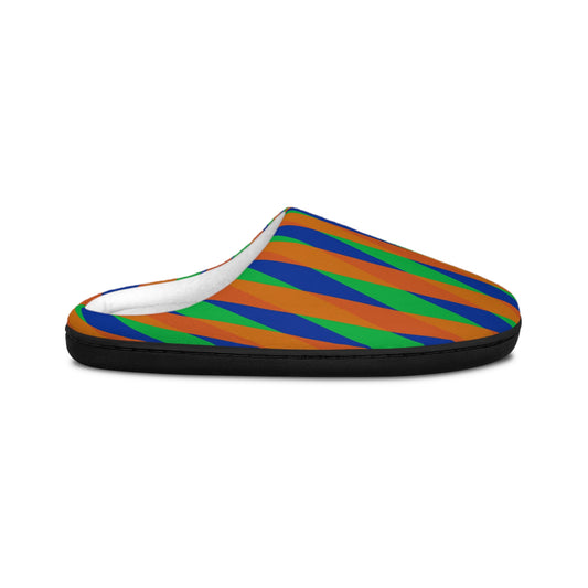Herren-Hausschuhe - Art Stripes