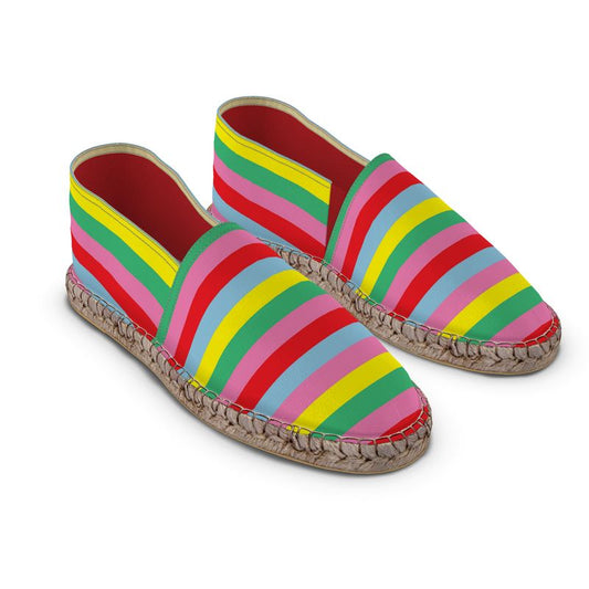 Espadrilles Streifen Bunt