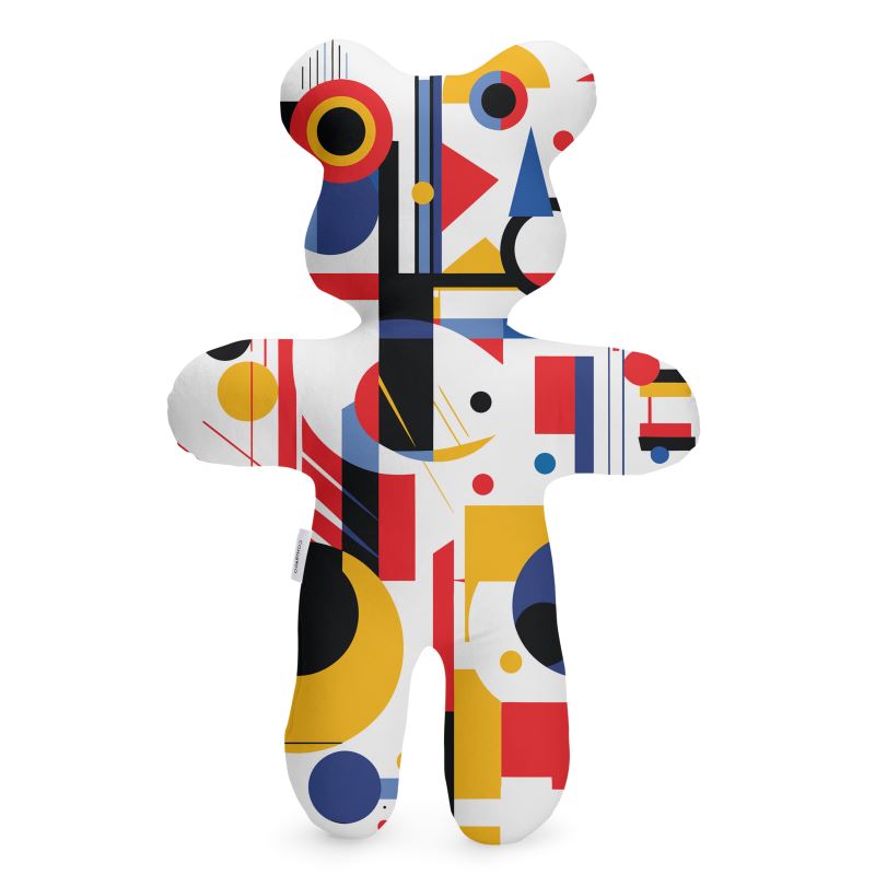 Ours en peluche style Kandinsky