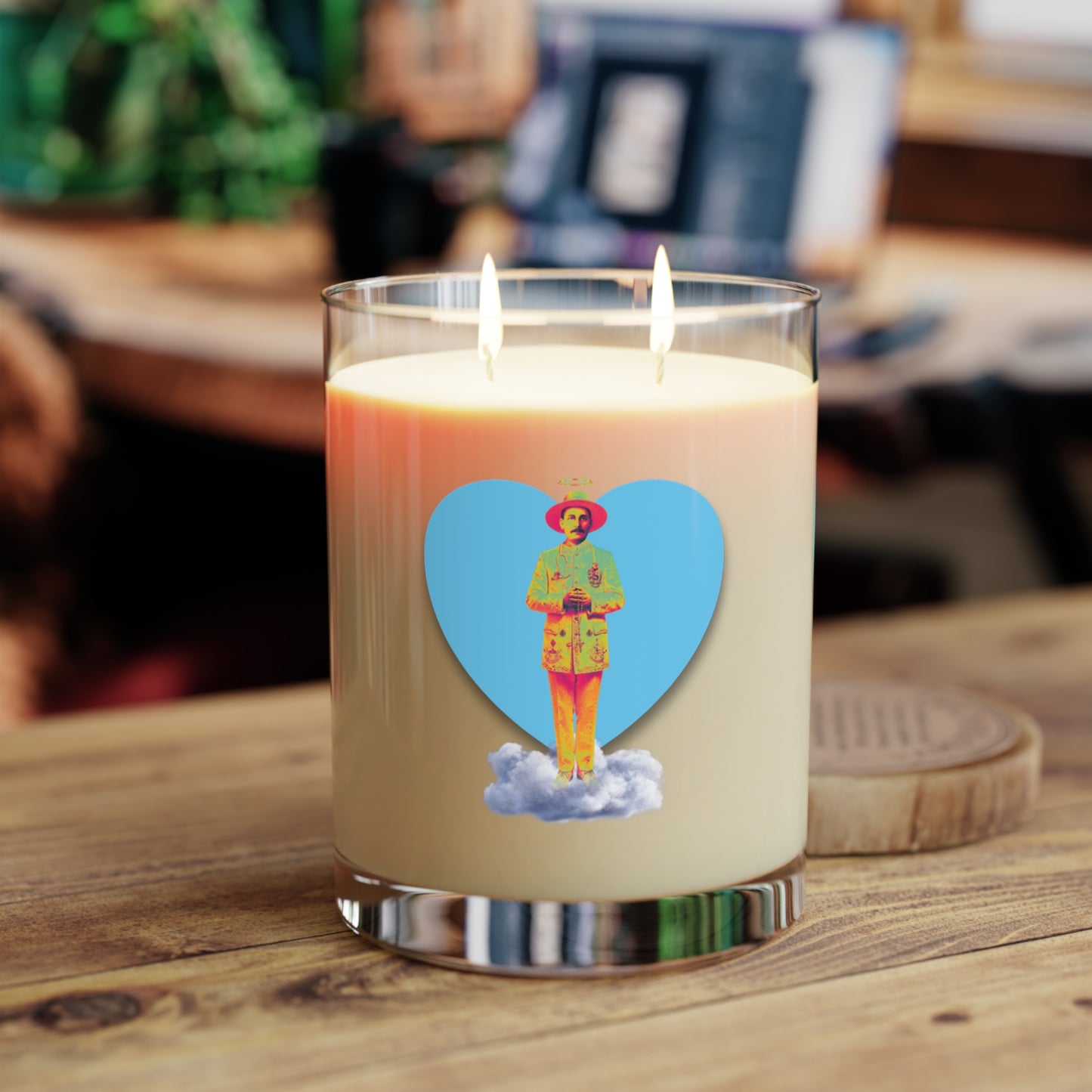 Scented Candle - Full Glass, 11oz - San José Gregorio Hernández Pop 2