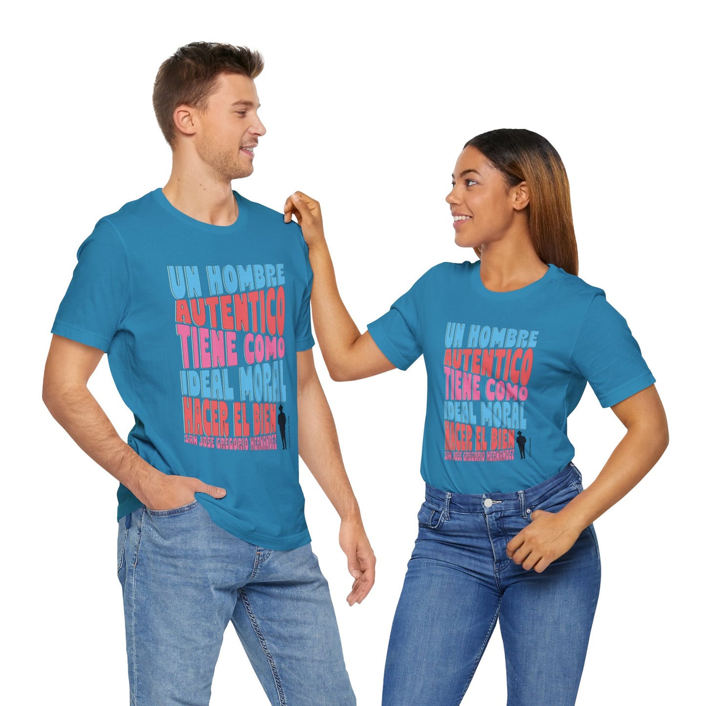Unisex Tee - Design San José Gregorio Hernández Poster - Winner in United Design Messages to Humanity