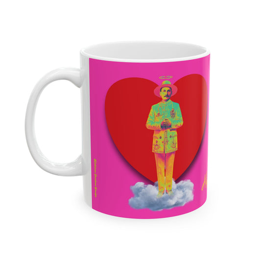 Keramiktasse, (11oz, 15oz) San José Gregorio Hernández Pop 2