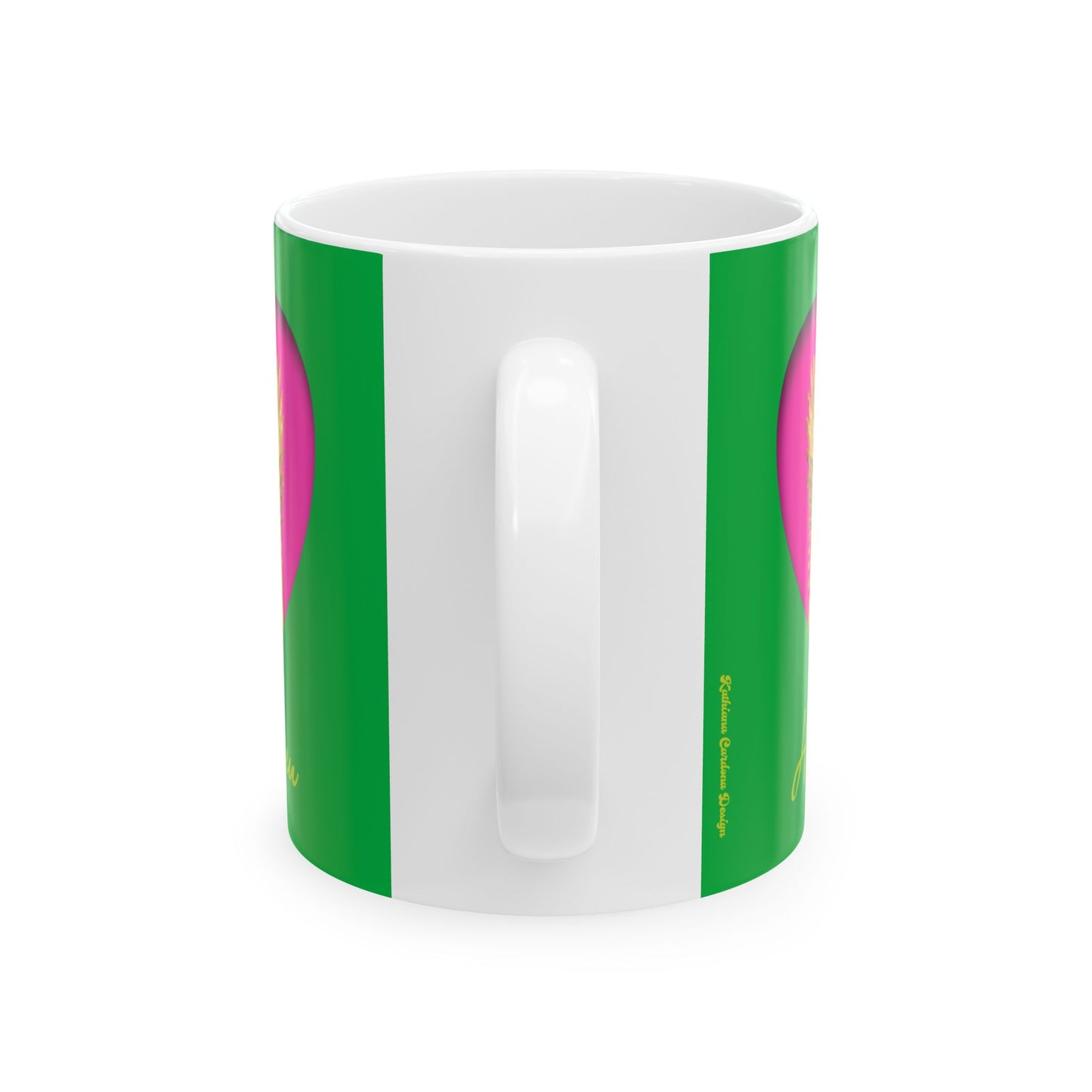 Ceramic Mug, (11oz, 15oz) San José Gregorio Hernández Pop 1