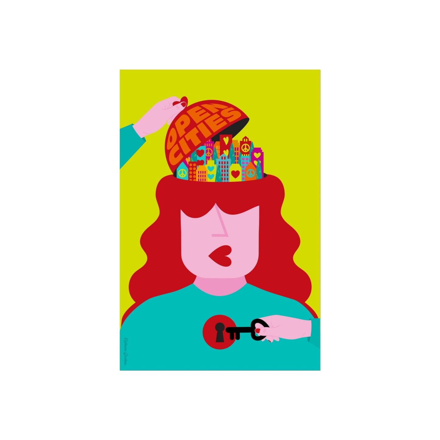 Giclée Fine Art Print - Offene Städte