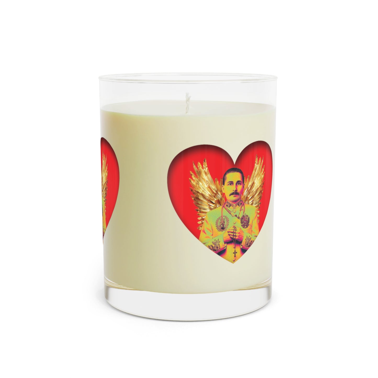 Scented Candle - Full Glass, 11oz - San José Gregorio Hernández Pop 1