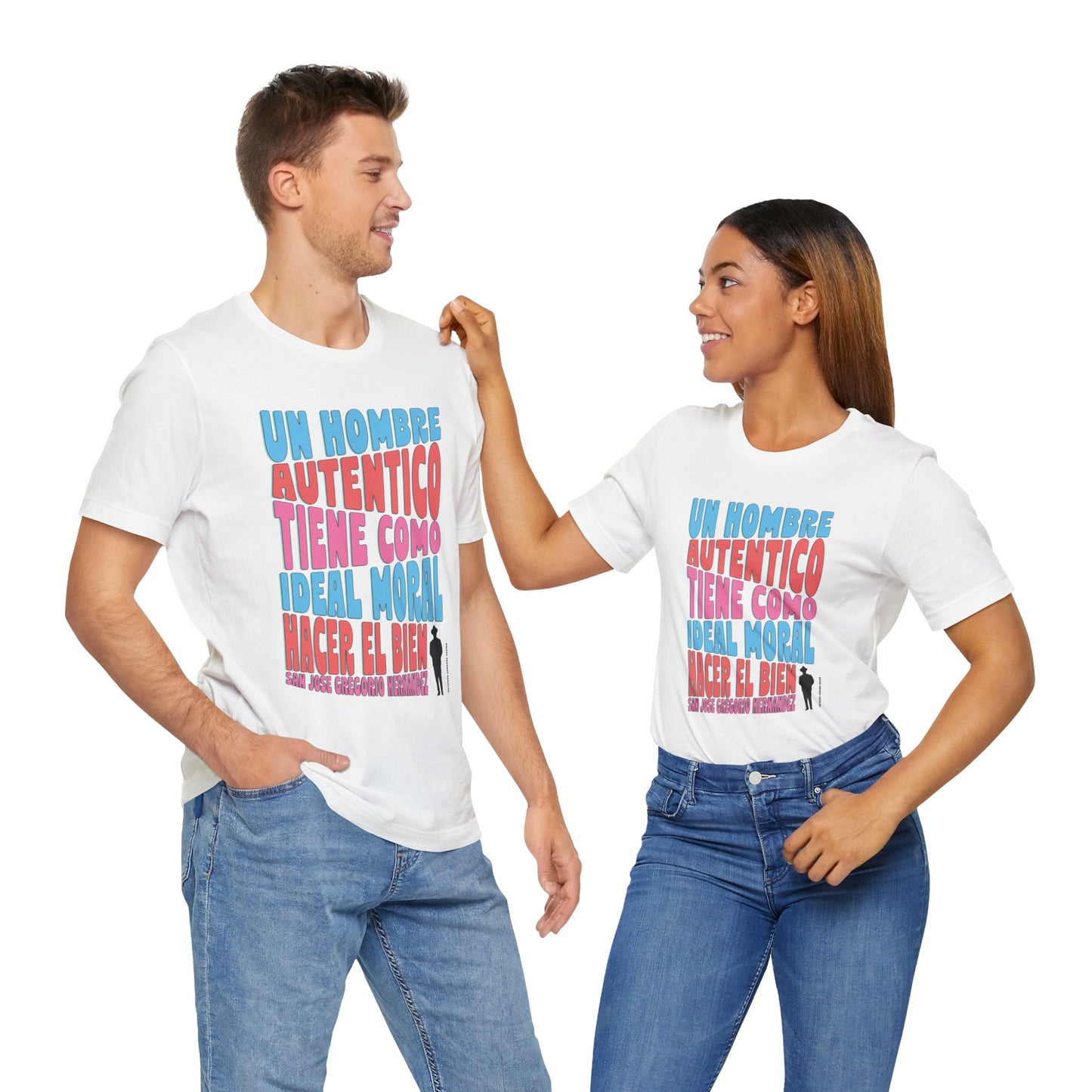 Unisex Tee - Design San José Gregorio Hernández Poster - Winner in United Design Messages to Humanity