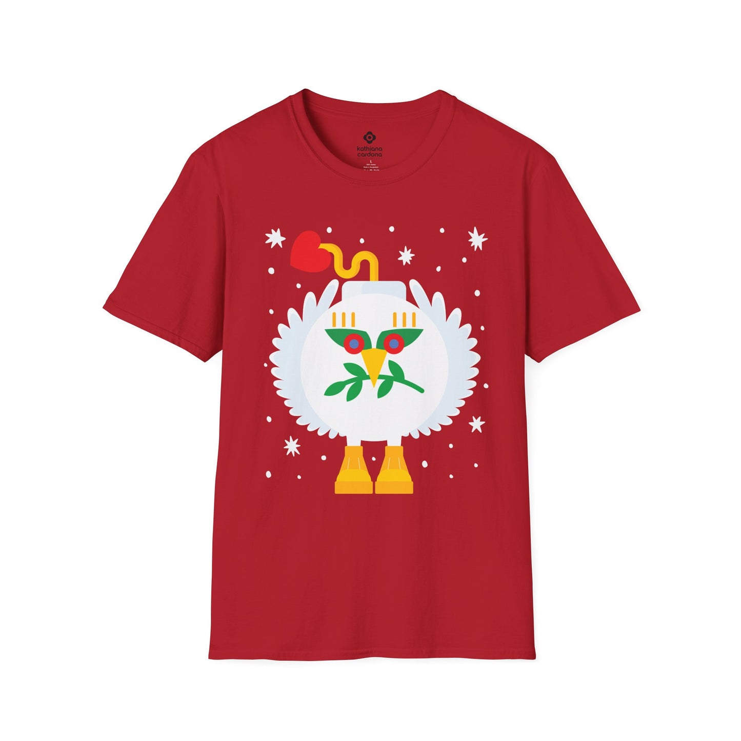 Only Peace Bombs Unisex Softstyle T-Shirt