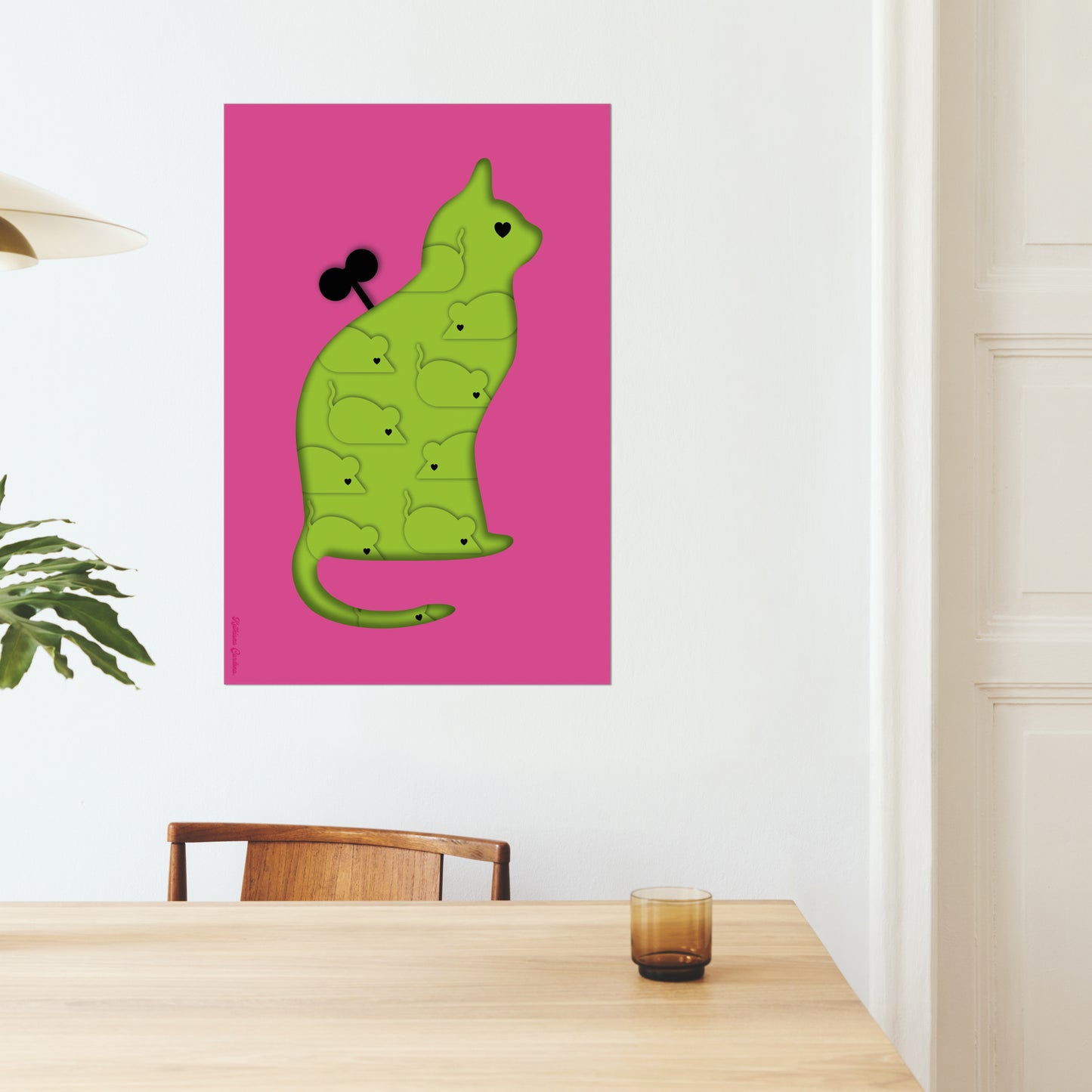 Giclée Fine Art Print - Coexistence pink