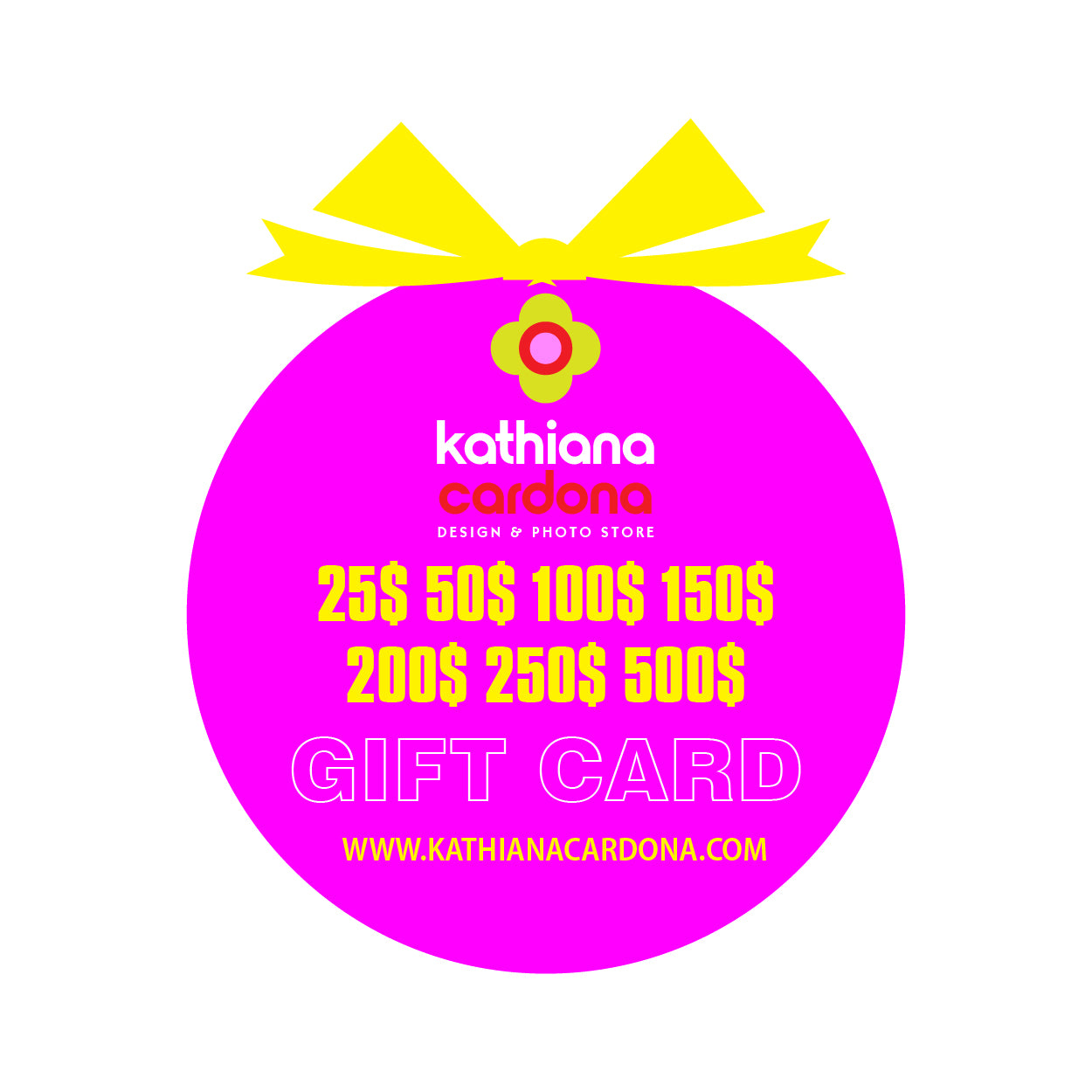 Gift Card Kathiana Cardona Store