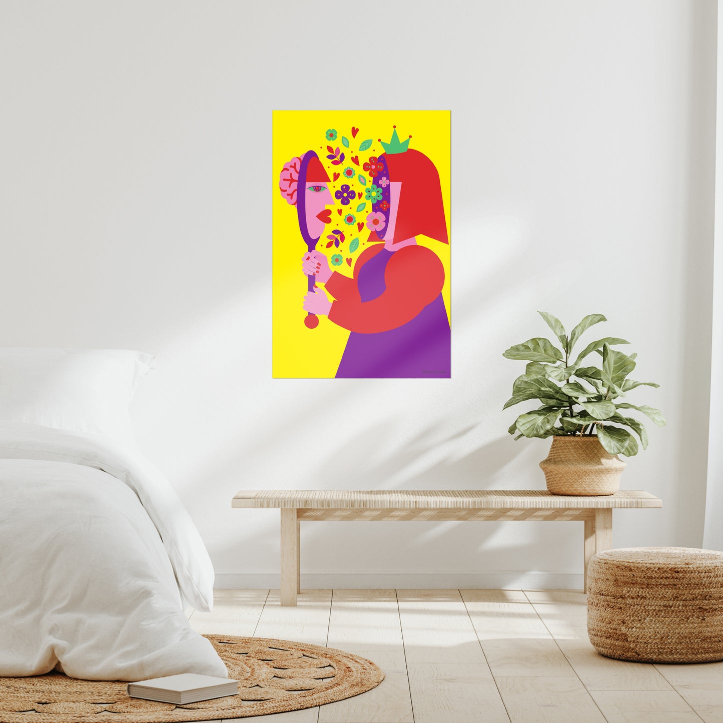 Giclée Fine Art Print - Love What You See, Love Yourself
