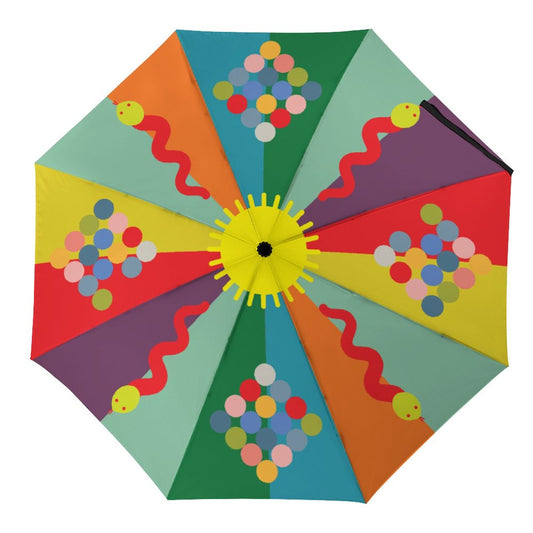 Leichte 3-fach-Regenschirmschlange