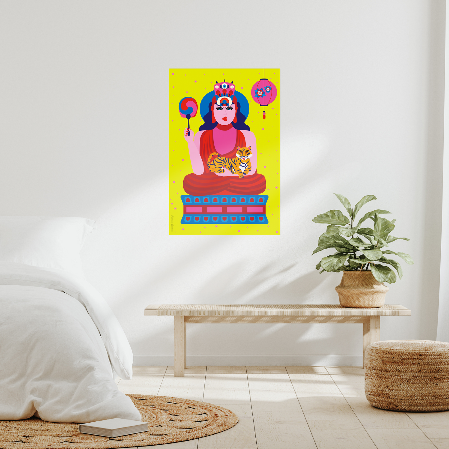 Giclée Fine Art Print - Anyeong Korea - Buddha Statue, Seokguram Grotto