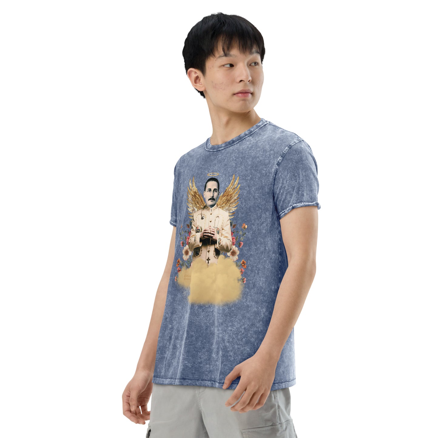 Denim T-Shirt San José Gregorio Hernández