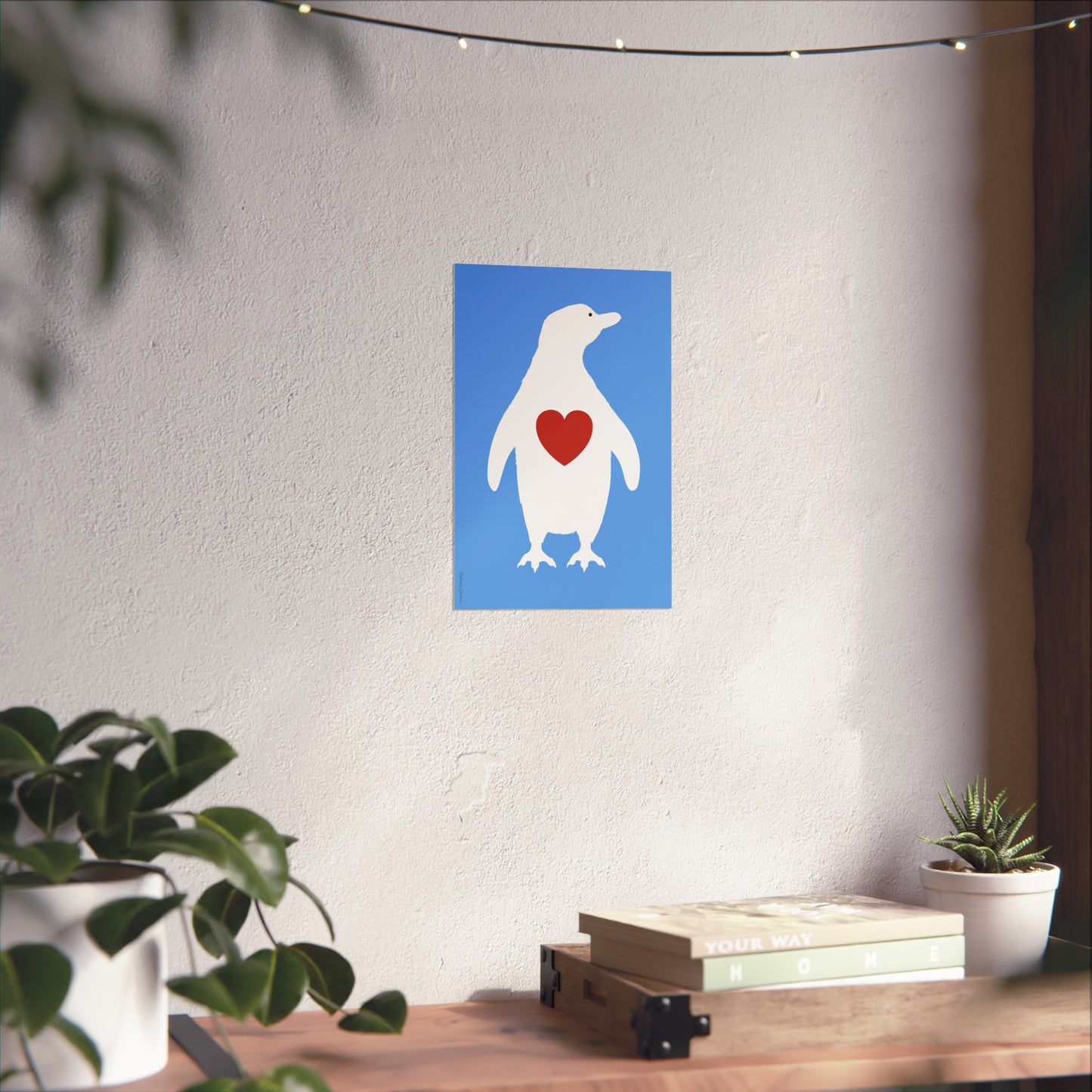 Giclée Fine Art Print - Sálvalos, Pingüino Galápagos 