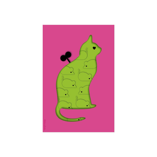 Giclée Fine Art Print  - Coexistence pink