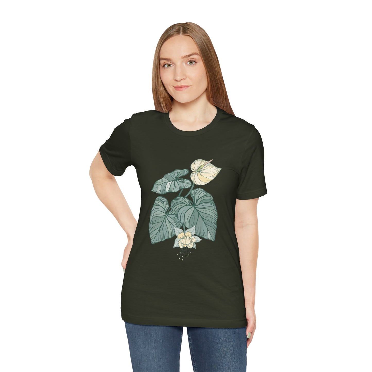 Unisex Staple T-Shirt | Bella + Canvas 300 - Vplants Monstrera