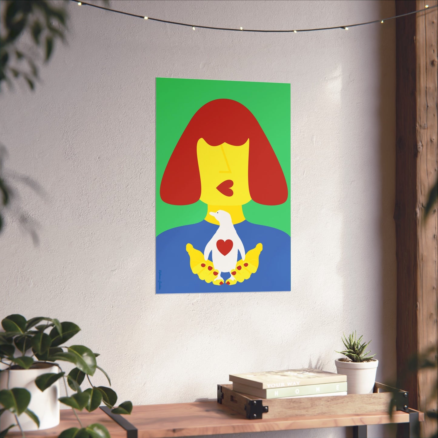 Giclée Fine Art Print - Save them, Lady Galapagos