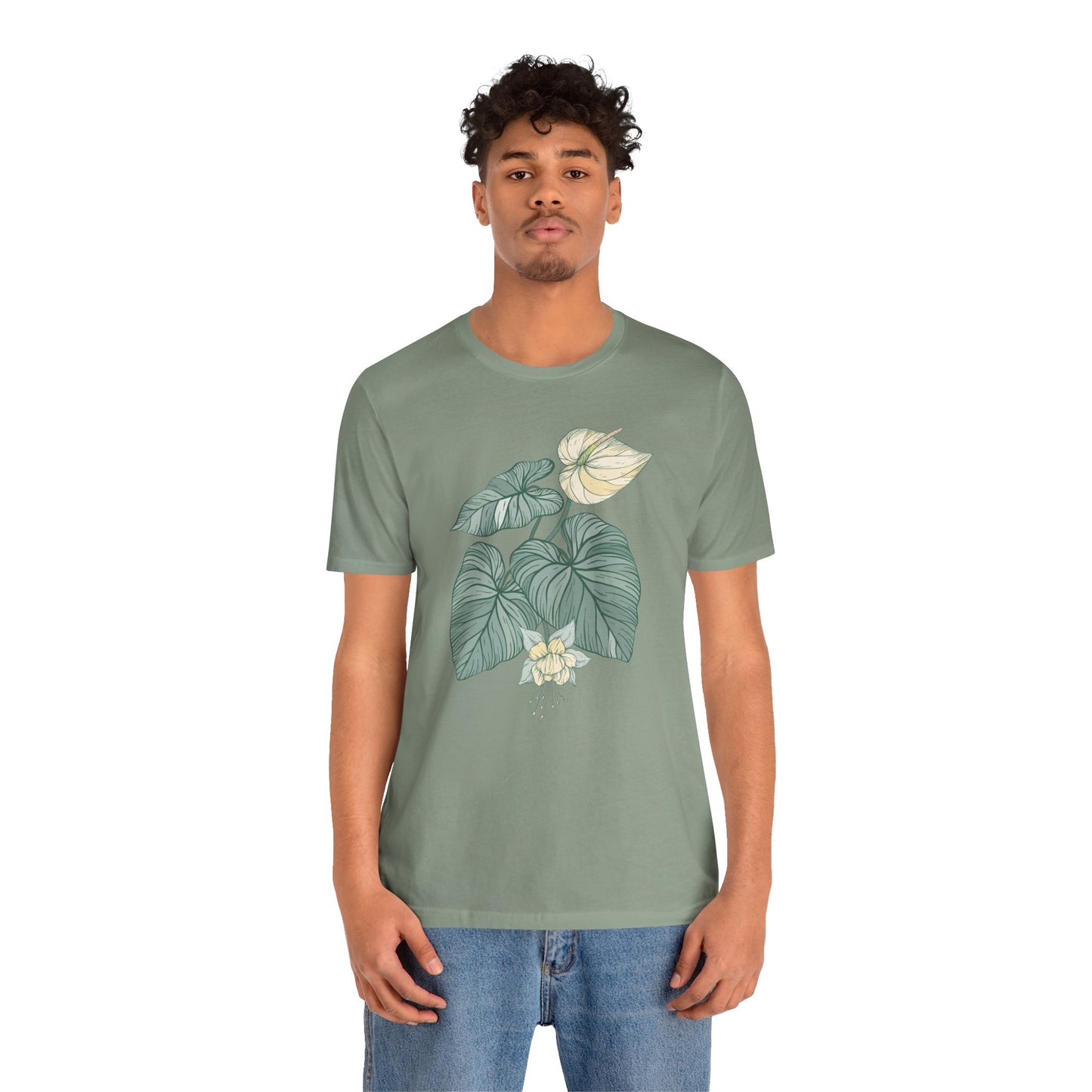 Unisex Staple T-Shirt | Bella + Canvas 300 - Vplants Monstrera