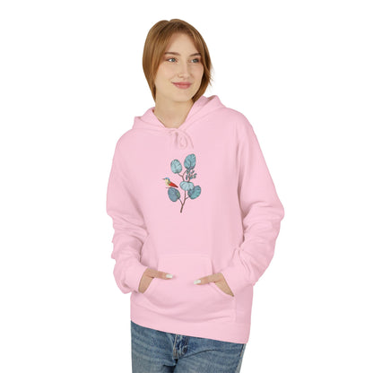 Unisex Midweight Softstyle Fleece Hoodie Vplants - Bird