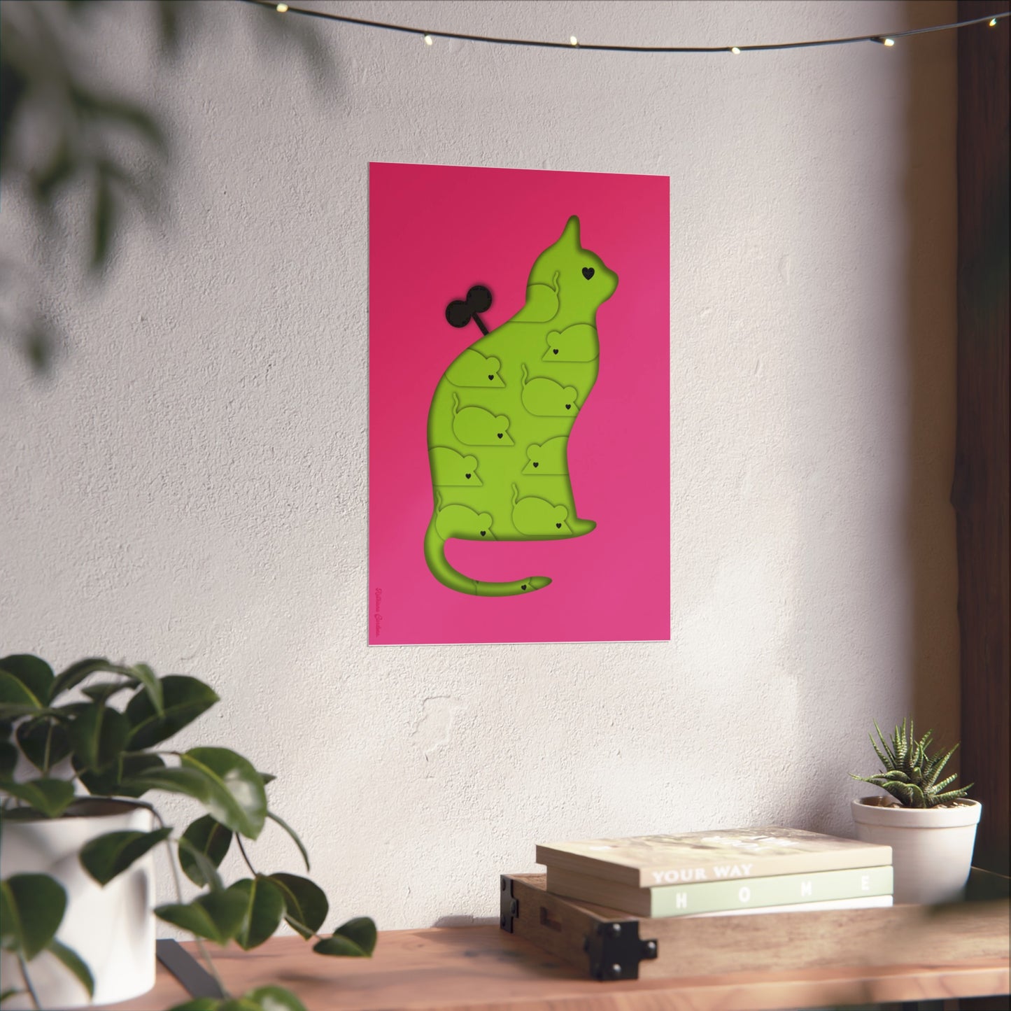 Giclée Fine Art Print  - Coexistence pink