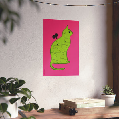 Giclée Fine Art Print  - Coexistence pink