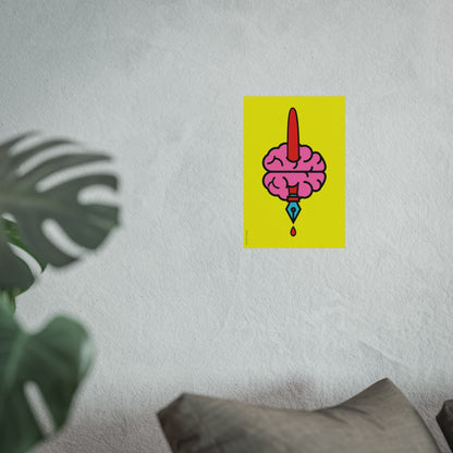 Impresión de bellas artes Giclée - ¡Detenga la censura! Ciudadanos por países libres 