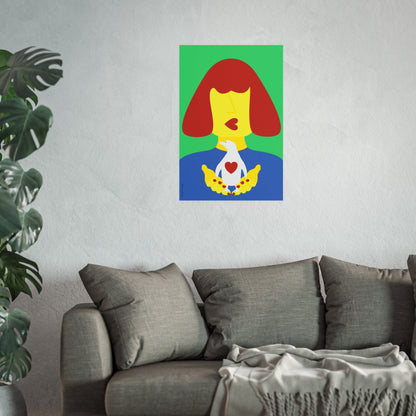 Giclée Fine Art Print - Save them, Lady Galapagos