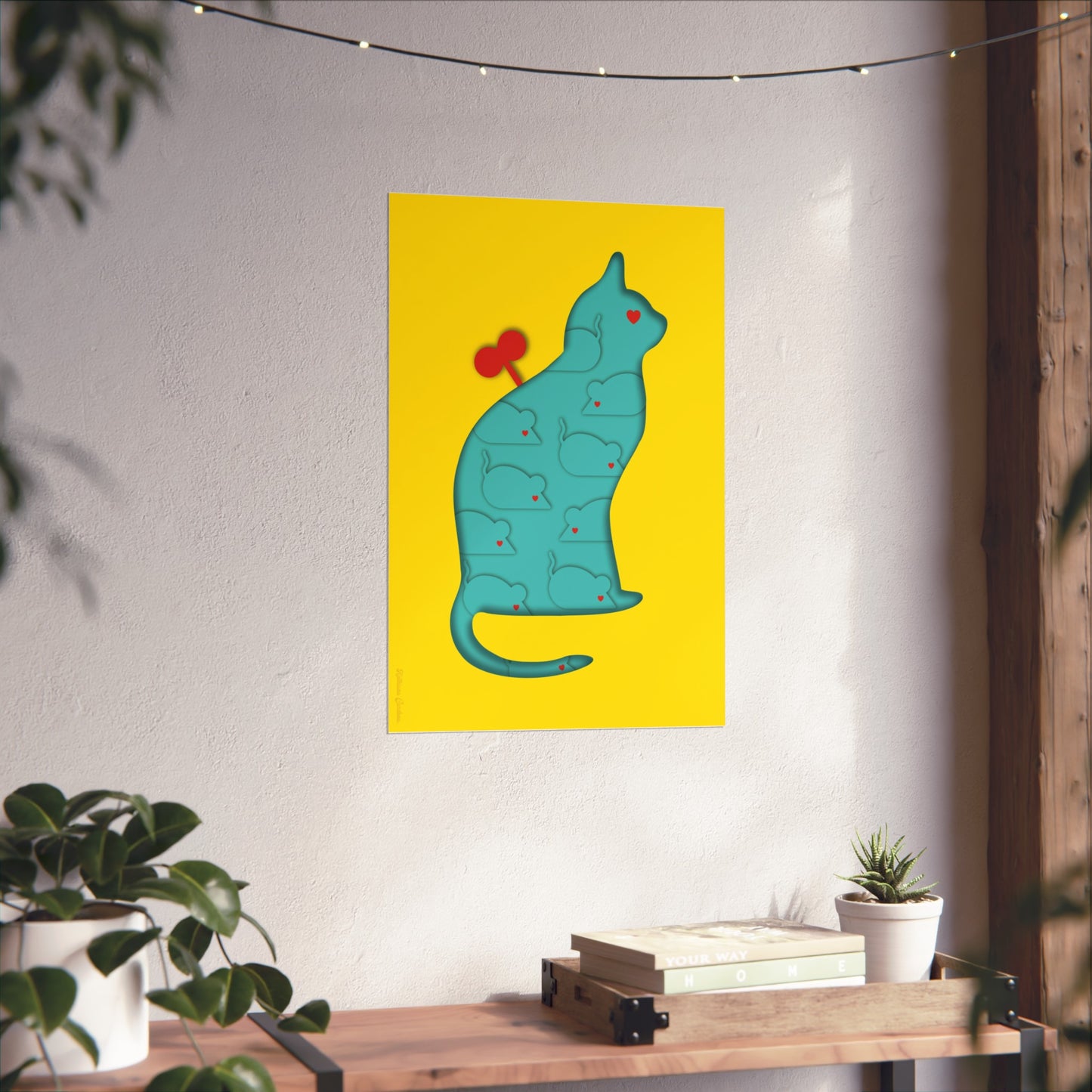 Giclée Fine Art Print  - Coexistence yellow