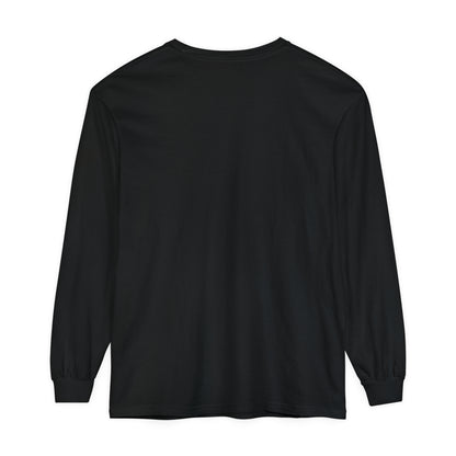 Unisex Garment-dyed Long Sleeve T-Shirt assorted images and colors!