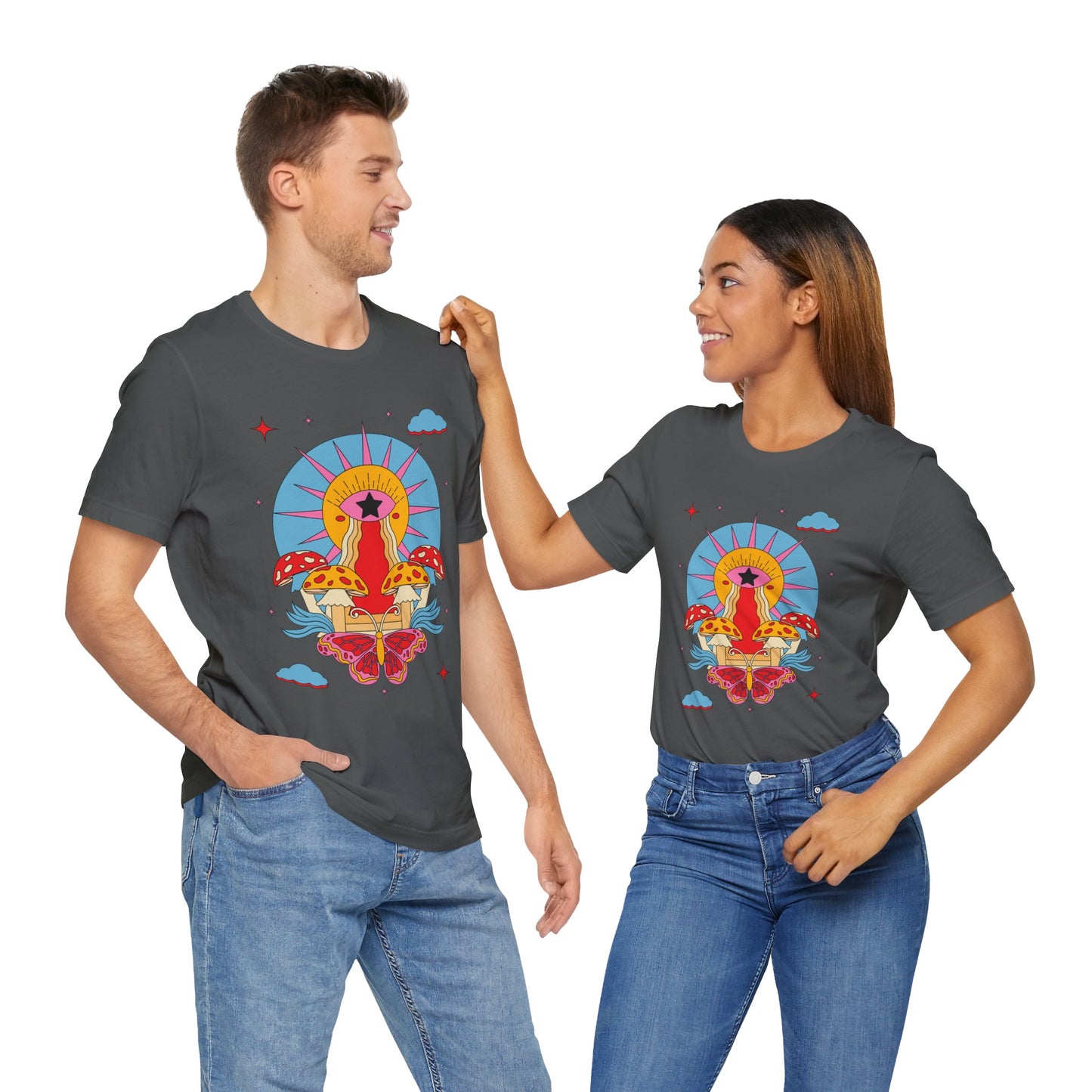 Unisex Tee - Design Butterfly