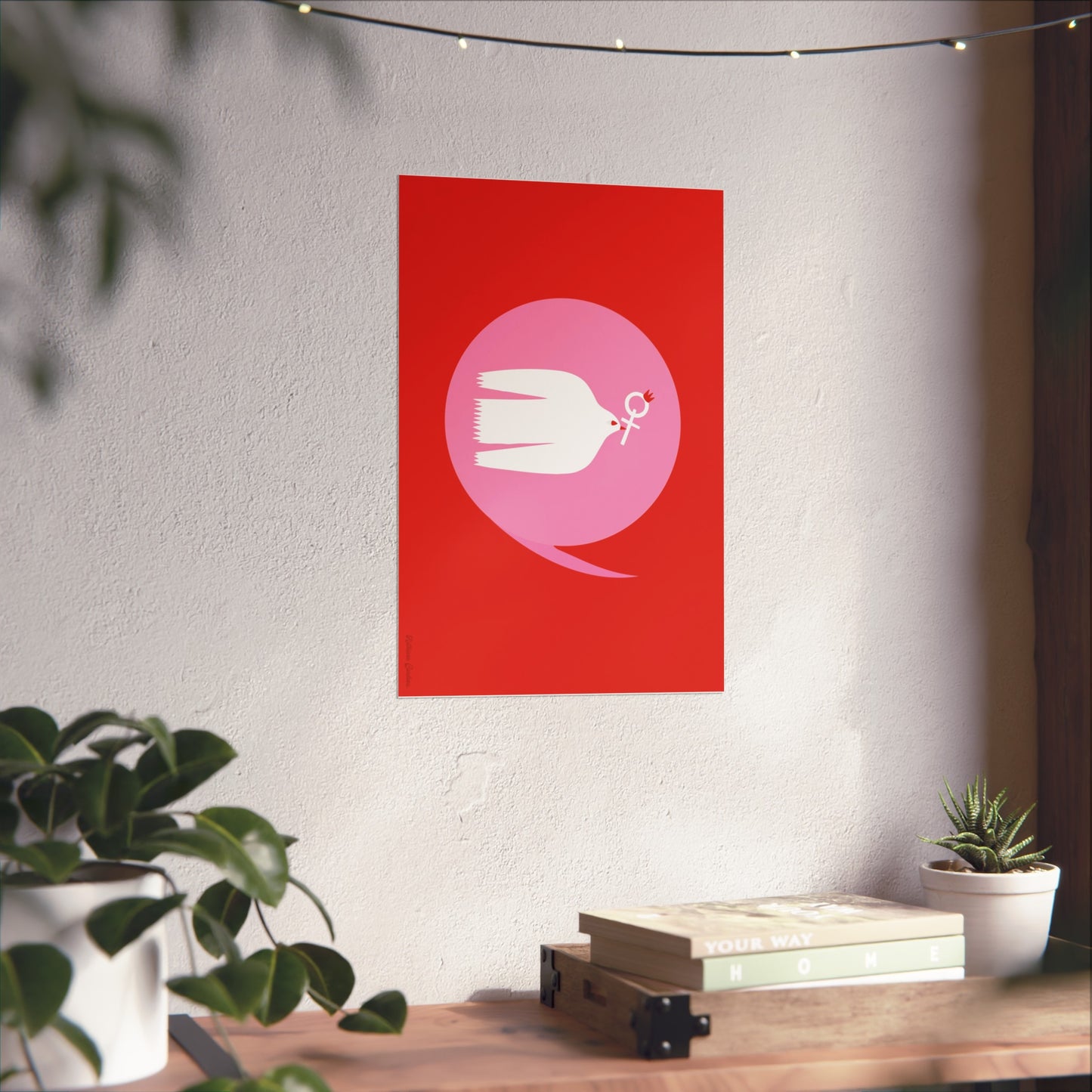 Giclée Fine Art Print  - I say Freedom for all Women