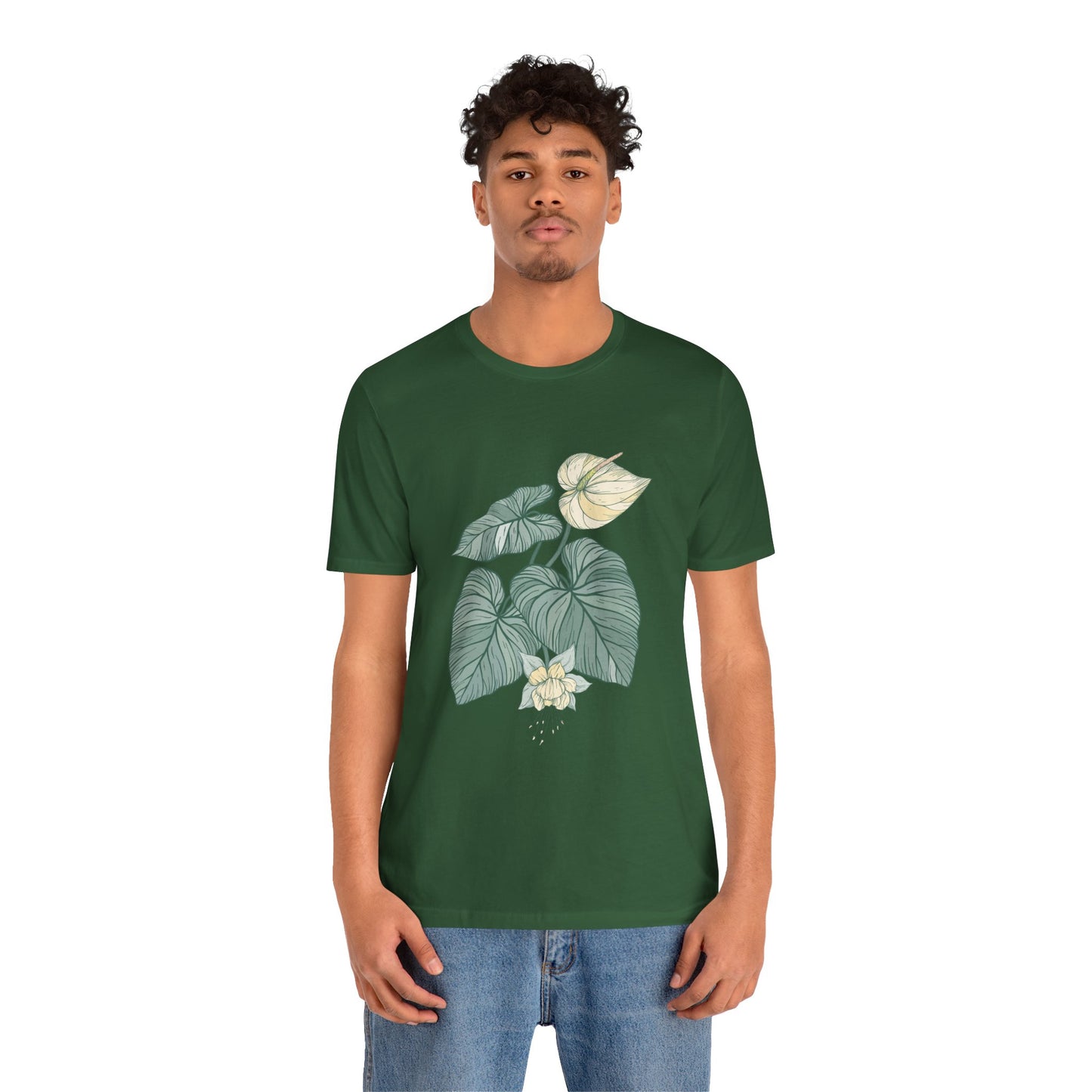 Unisex Staple T-Shirt | Bella + Canvas 300 - Vplants Monstrera