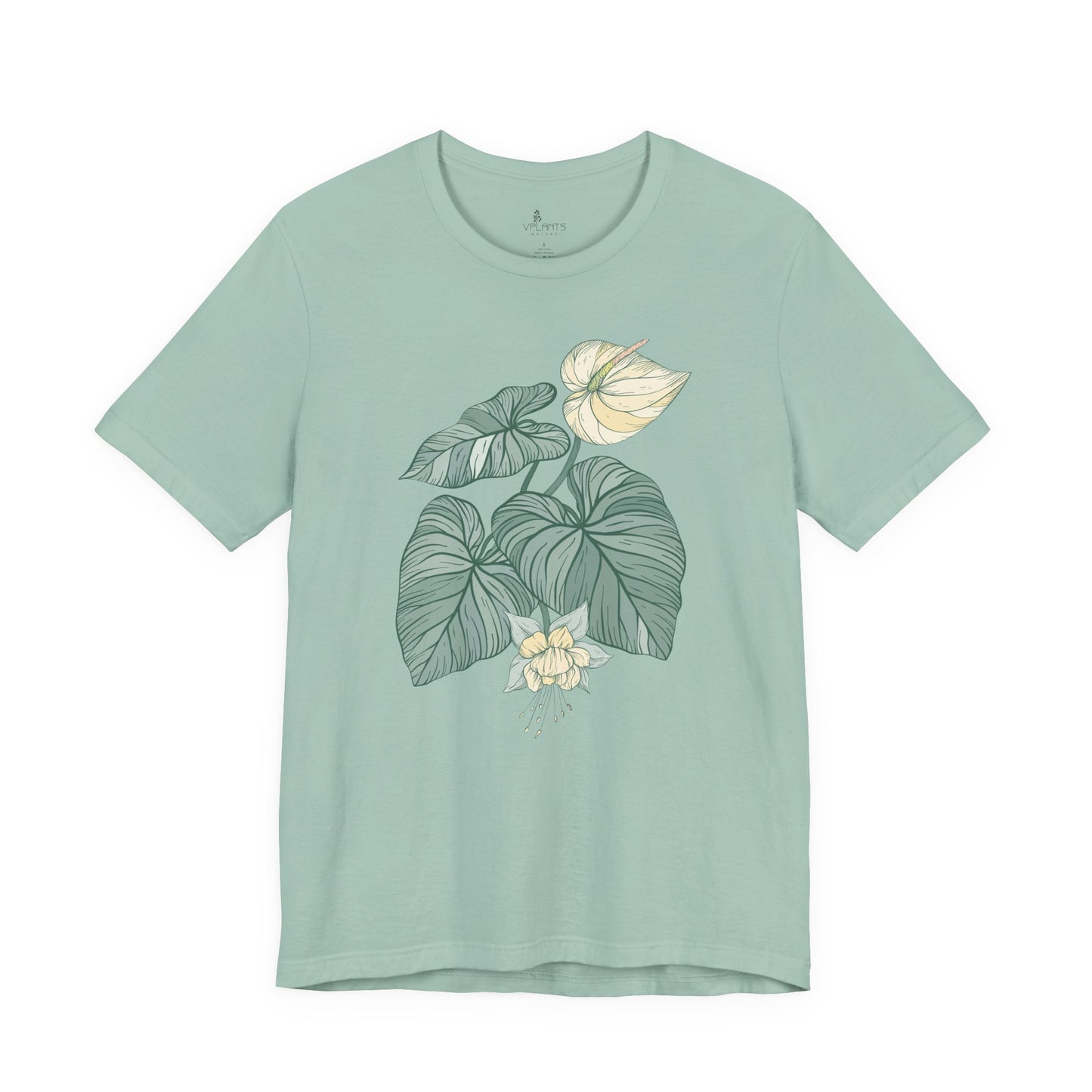Unisex Staple T-Shirt | Bella + Canvas 300 - Vplants Monstrera