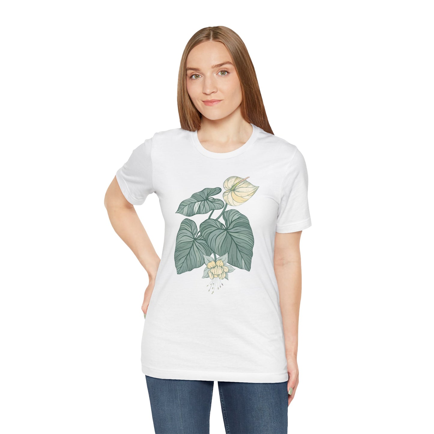 Unisex Staple T-Shirt | Bella + Canvas 300 - Vplants Monstrera