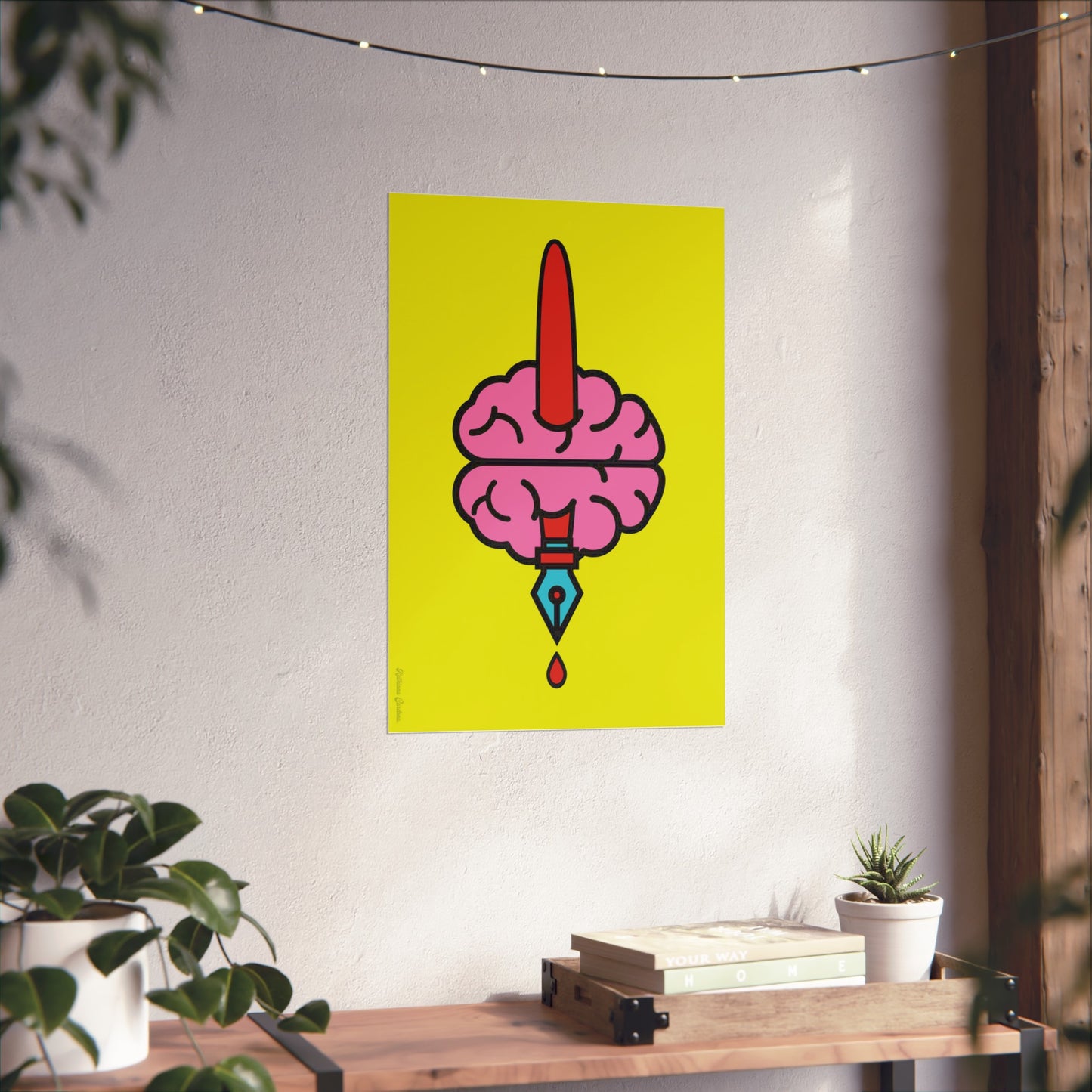 Impresión de bellas artes Giclée - ¡Detenga la censura! Ciudadanos por países libres 