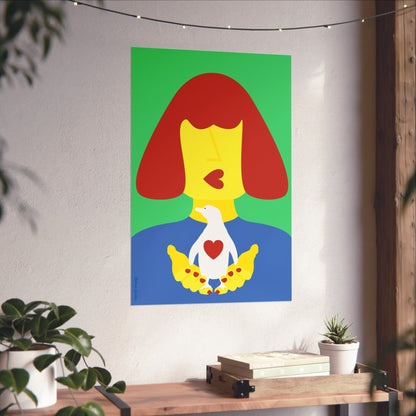 Giclée Fine Art Print - Save them, Lady Galapagos